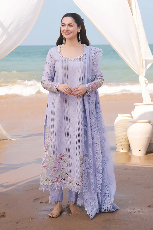 Imrozia Luxury Embroidered Lawn Unstitched Collection SL 78 Feeha Serene