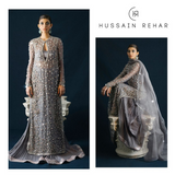 Hussain Rehar Formals Hand Embroidered Organza SURMAI