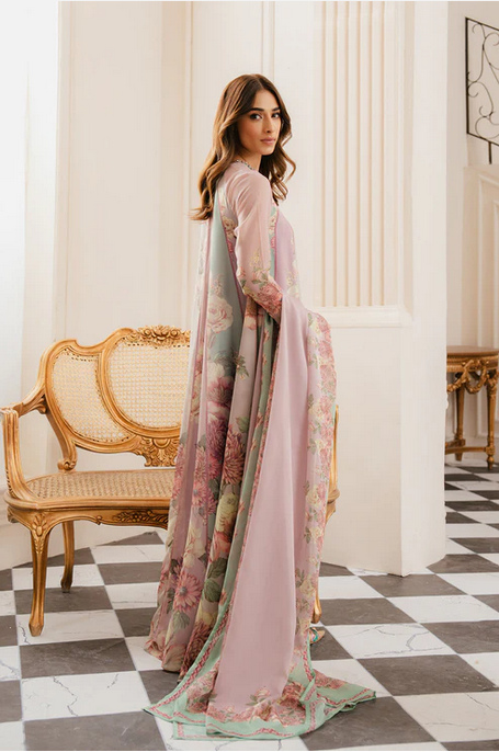 Lulusar Luxury Silk Unstitched 3 Pieces Collection LORAN