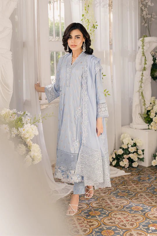 Azure Luxury Lawn Embroidered Collection SLATE SYMPHONY