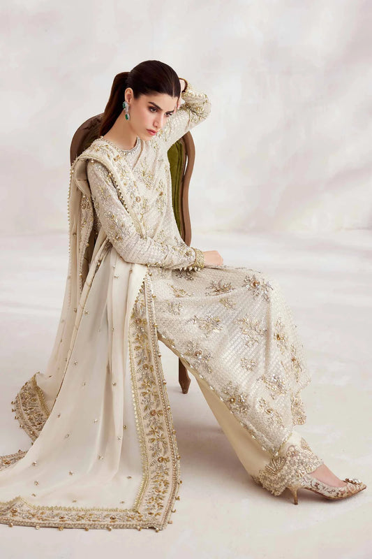 Elan Luxury Embroidered Organza Hand Work Collection TRÉSOR