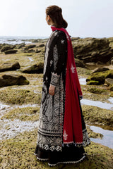 Zaha by Khadijah Shah Lawn Embroidered Collection  – ISKELE 01- A