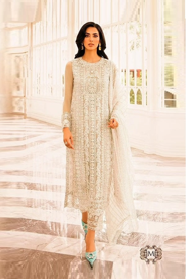 Mushq Formal Organza Embroidered Collection 3 Pieces Unstitched LIANA