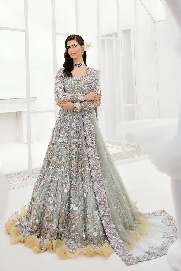 Ahmed Sultan Unstitched Pista Bridal Collection
