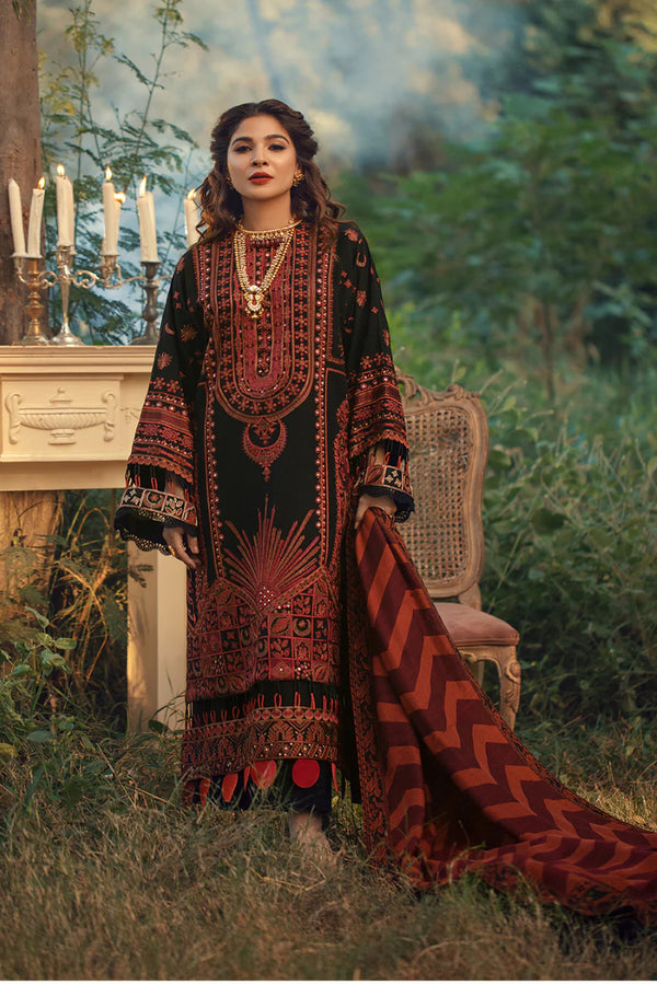 Maryam Hussain Luxury Lawn Embroidered Collection Unstitched Napoli