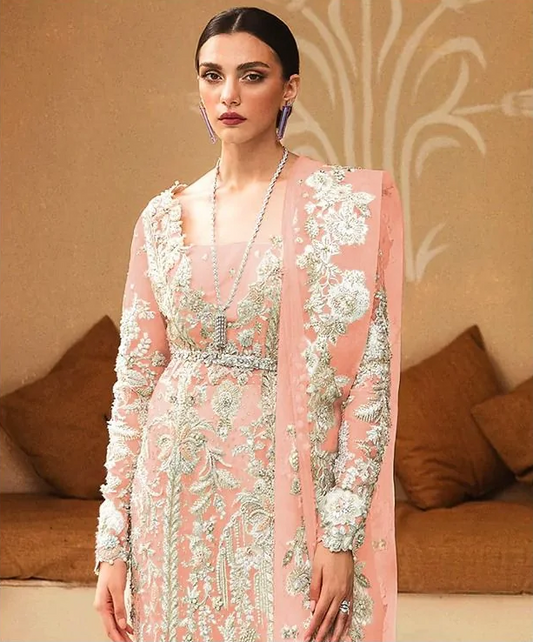Soraya Luxury Organza Hand Embroidered Unstitched Collection ANYA 05