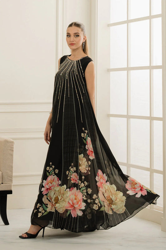 Lulusar Miril Dress 3 Pcs Unstitched Silk