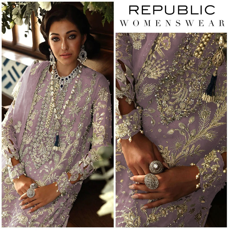 Republic Womenswear Orgaanza Embroidered Collection