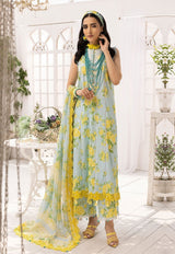 NaaZaan Unstitched Lwn Embroidered 3 Pices Unstitched Collection 23  Zahra