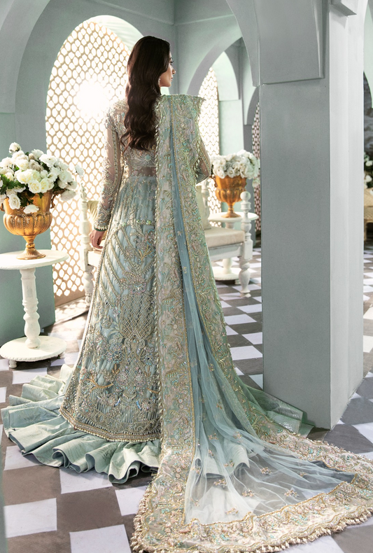 Republic Womenswear Luxury Hand Embroidered Wedding Festive B-13