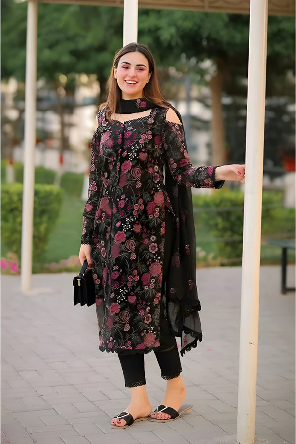 Bareeze Luxury Lawn Embroidered Collection FCC-710