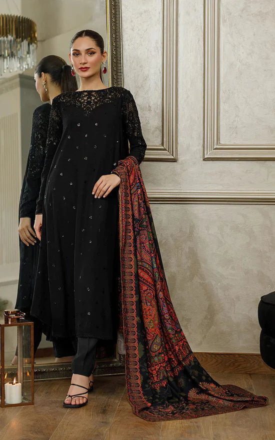 Threads And Motifz Wedding Festive Black Silk Collection