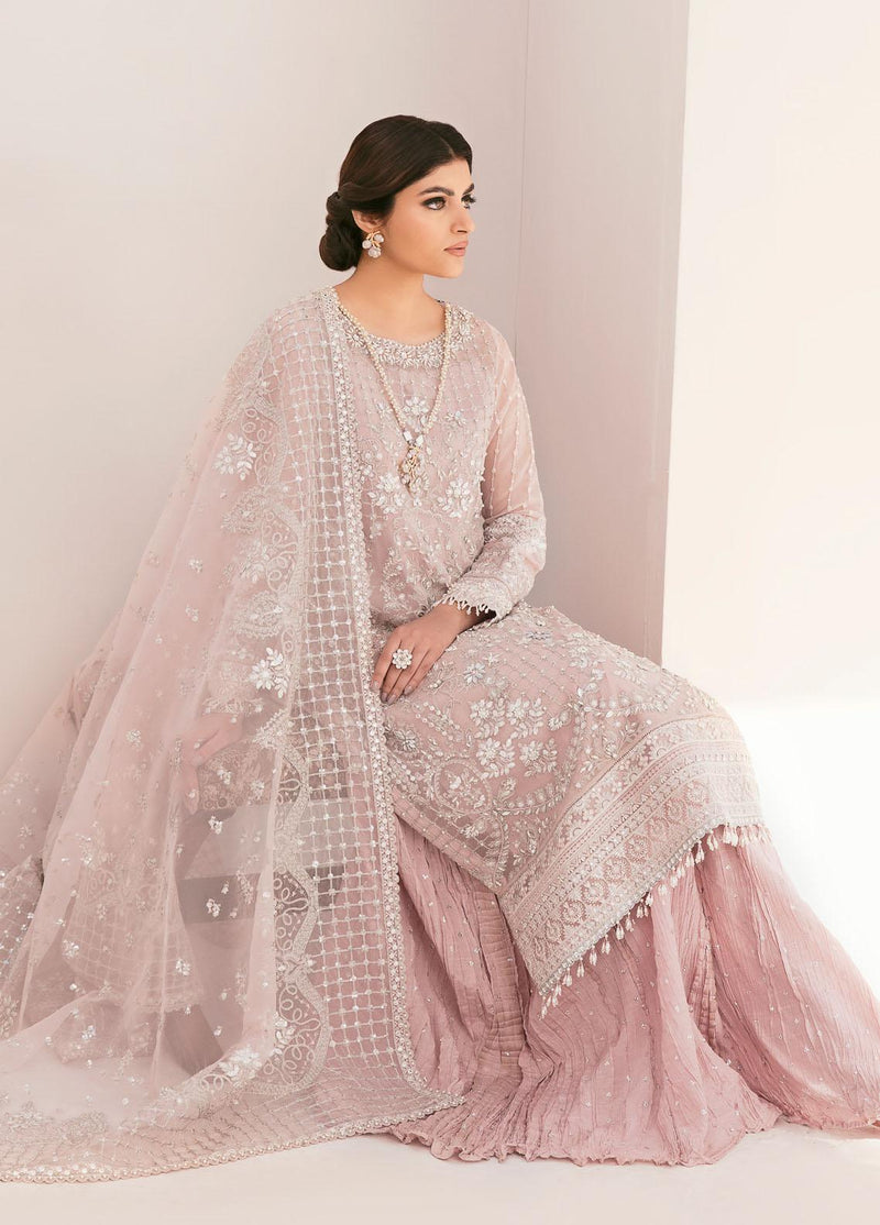 Chantelle By Baroque Embroidered Chiffon Suits Unstitched 3 Piece BQ23CH BQU-CH11-D05 - Luxury Formal Collection