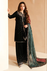 Jazmine Velvet Embroidered Collection Unstitched Formal VF-2037