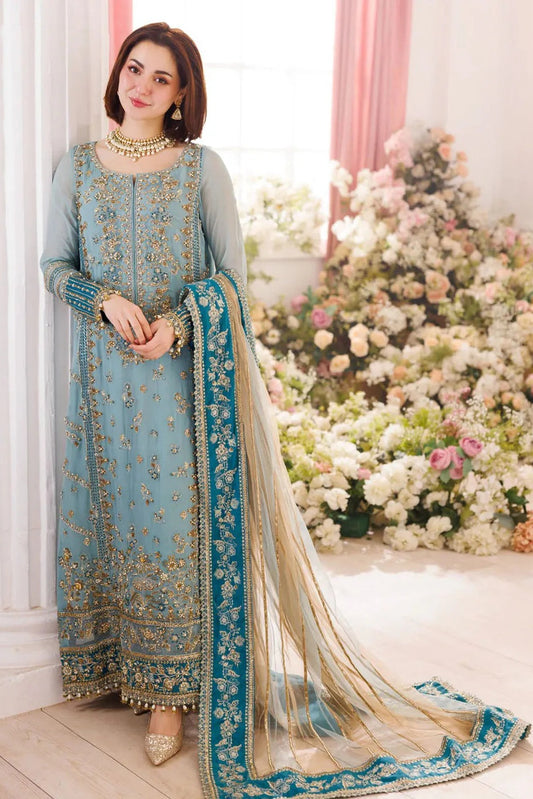Charizma - Dastan-E-Jashan - Embroidered Chiffon Unstitched 3 Piece DJ5-08