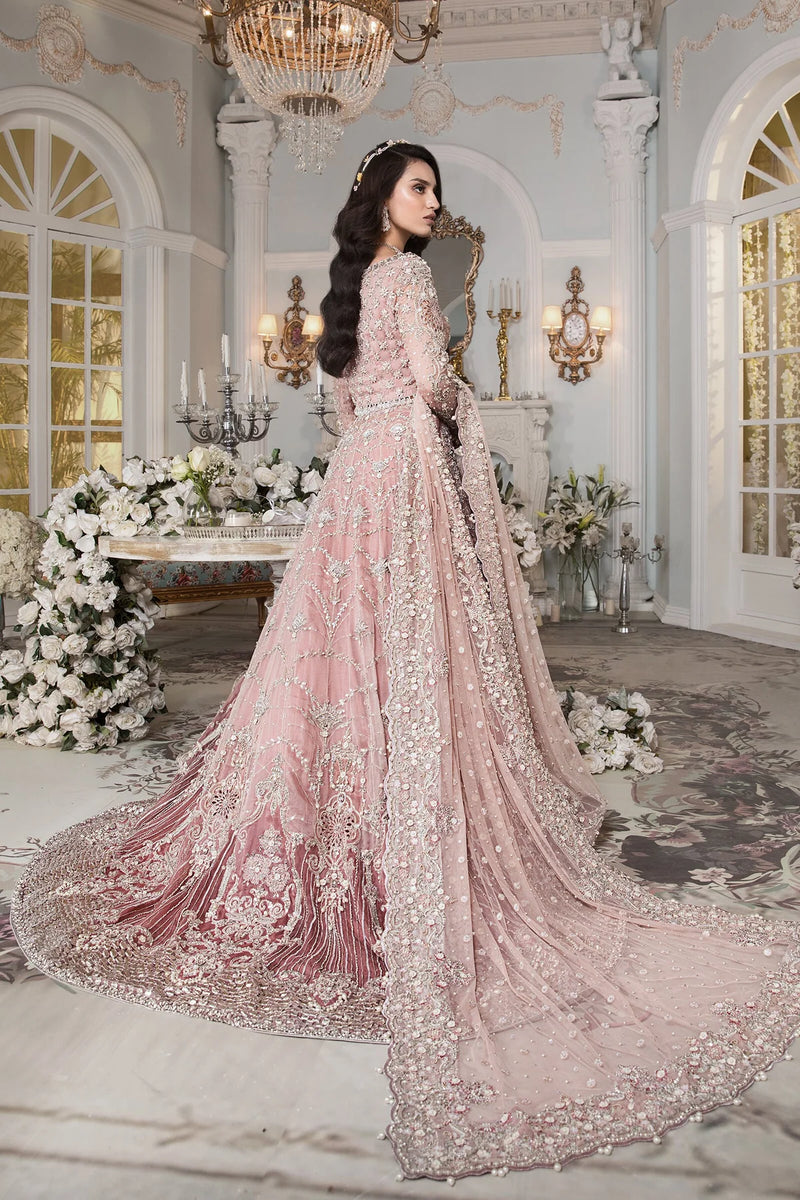 Maria.B Mbroidered “Estelle” Bridal Couture 3 Pieces Unstitched EX-140