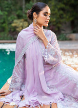 Luxe By Azure Embroidered Chiffon Suits Unstitched 3 Piece AZU23LE3 AS-117