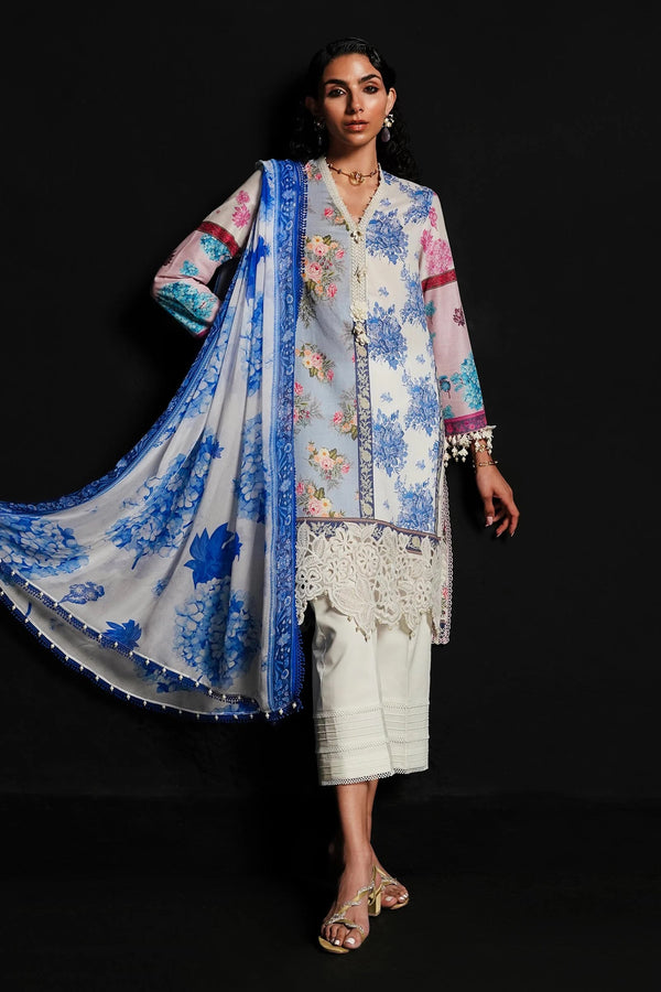 Sana Safinaz Luxury Lawn Unstitched SS-24 3 A