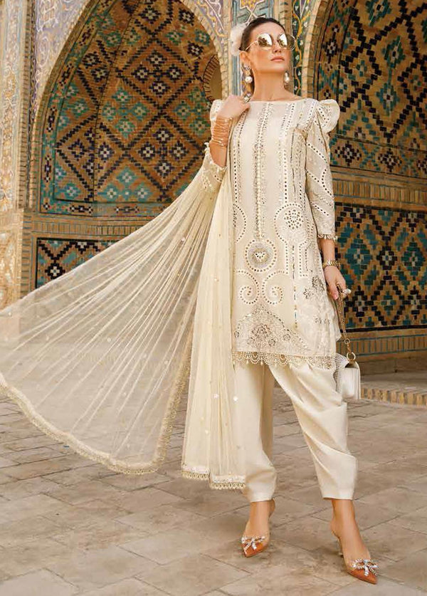 Maria.B Luxury Lawn Eid Collection LAWN UNSTITCHED DESIGN 8-A