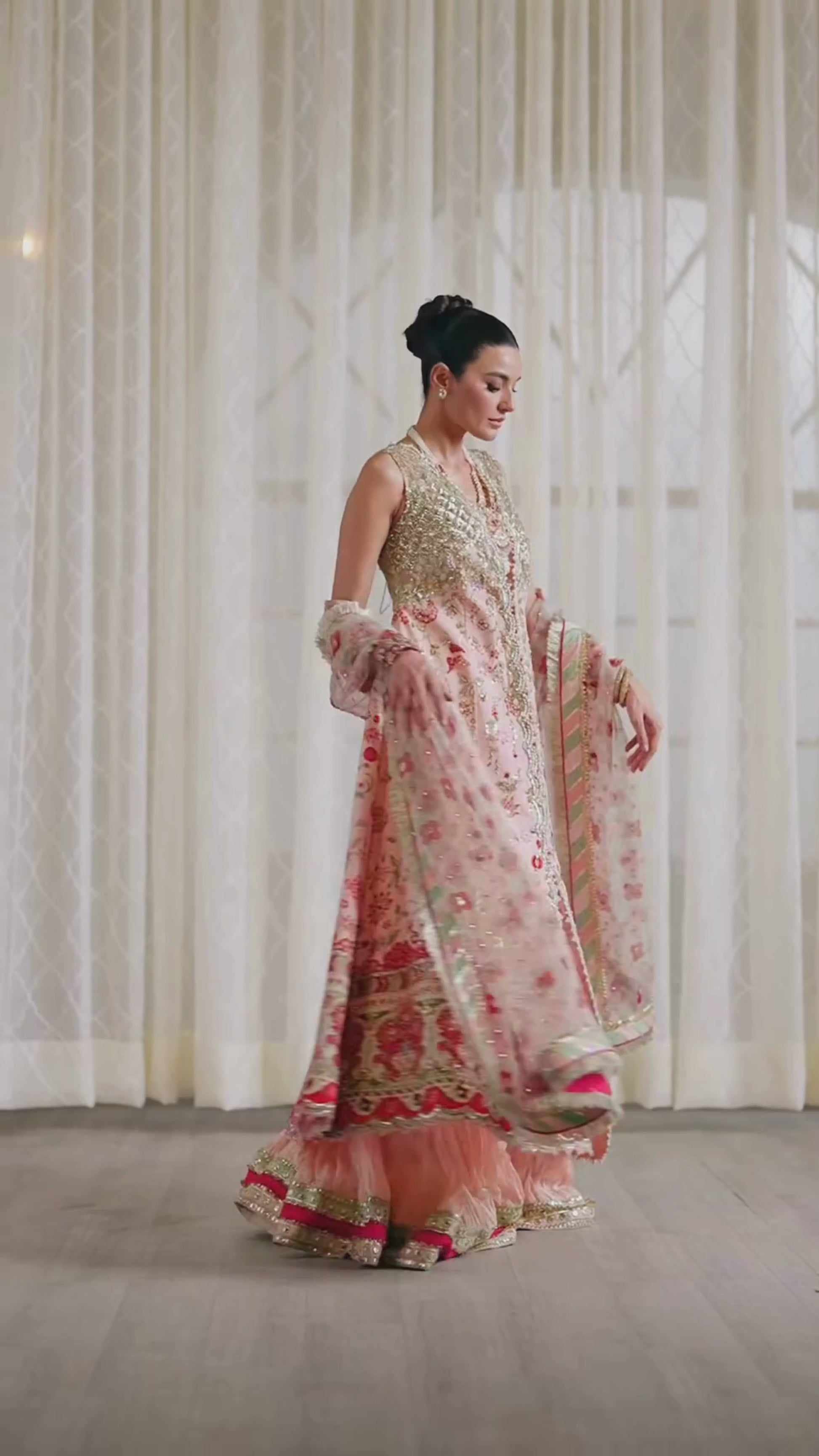 Crimson Luxury Raw Silk Unstitched 3 Piece Crystal Chinoiserie