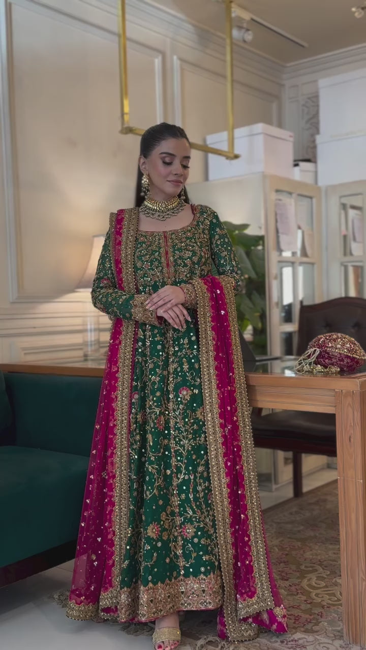 Haris Shakeel Luxury Raw Silk 3 Piece Unstitched - HR-06