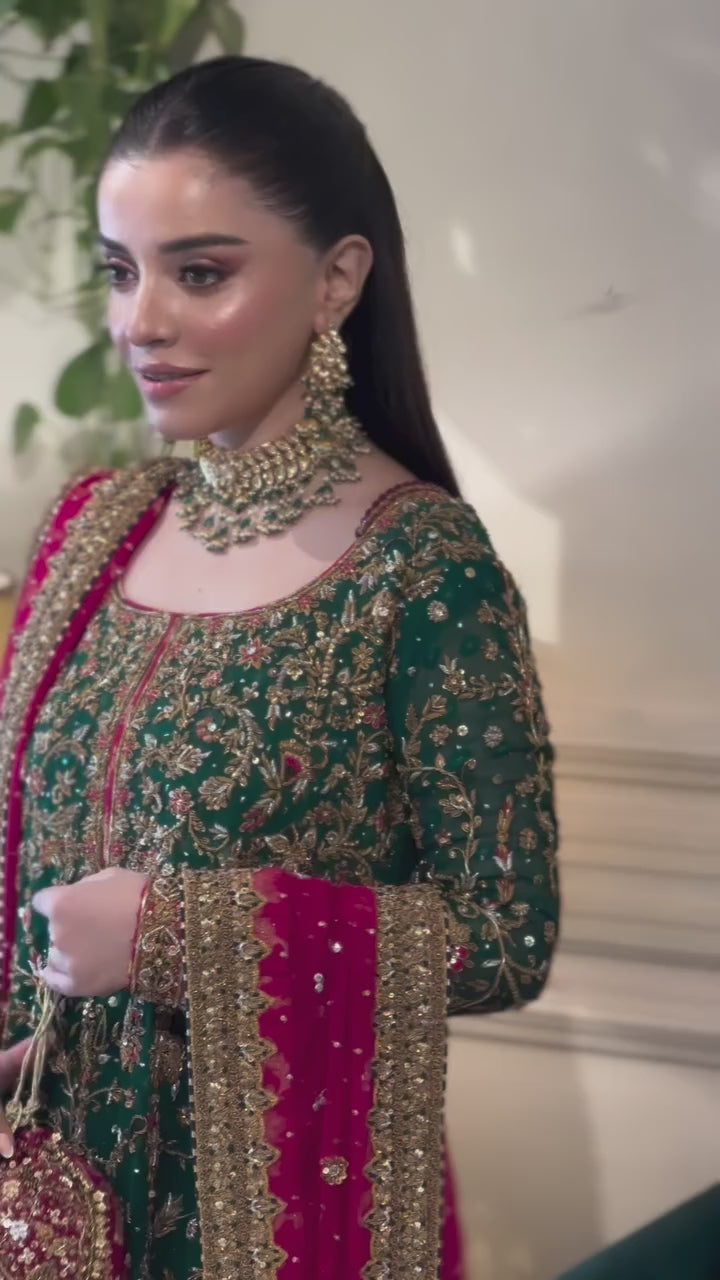 Haris Shakeel Luxury Raw Silk 3 Piece Unstitched - HR-06