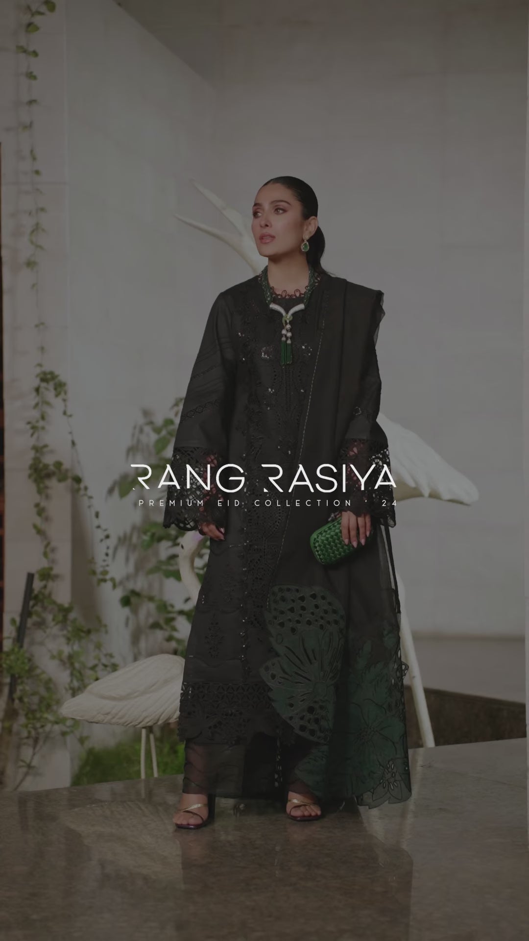 Rang Rasiya Premium Embroidered Lawn Unstitched 3Pc Suit D-06 ZOYA