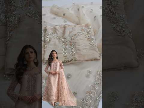 Bisma Noor Luxury Embroidered Raw Silk 3Pc Unstitched Suit - IRAM WAQAS - PA - 102