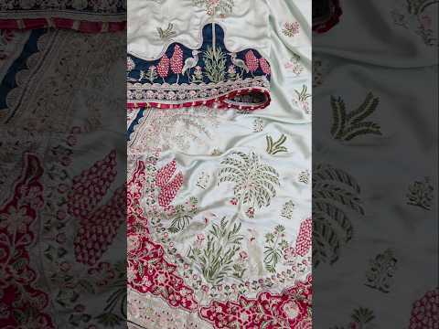 Pehnawa Luxury Silk Embroidered 3Pc Unstitched Suit Nainpreet