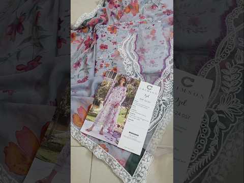 Izel - Luxury Lawn Embroidered 3 Piece Unstitched - SUNLIT