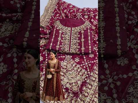 Haris Shakeel Luxury Raw Silk Embroidered 3 Pc Unstitched Suit PA - 106