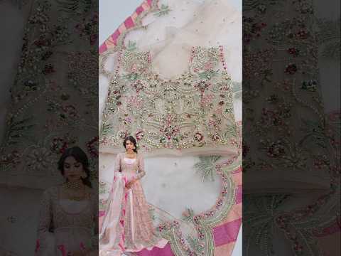 Fozia Khalid Arzoon Vasl-e-Yaar Luxury Organza Embroidered 3Pc Unstitched Suit PA-160