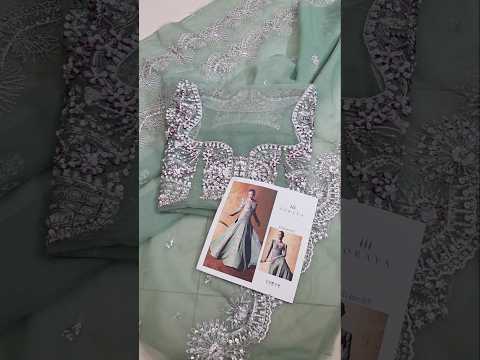 Soraya - Celvère - Luxury Organza Embroidered 3 Piece Unstitched