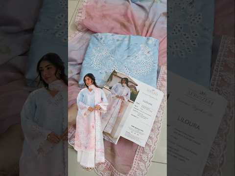 AFROZEH Luxury Embroidered Lawn Unstitched 3Pc Suit-Liloura