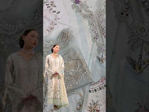 Qalamkar QSL-01 Luxury Silk Embroidered 3Pc Unstitched Suit PA-310