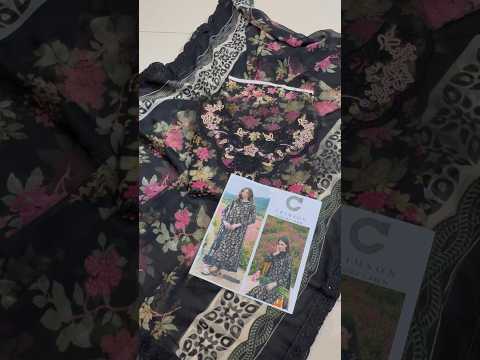Crimson Izel - Luxury Lawn Embroidered 3 Piece Unstitched - Rosaa