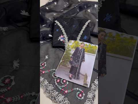 Republic Womenswear - Luxury Embroidered 3 Piece Unstitched - M - 152
