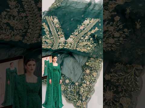 Soraya Luxury Organza Embroidered Unstitched 3PC Suit PA-119