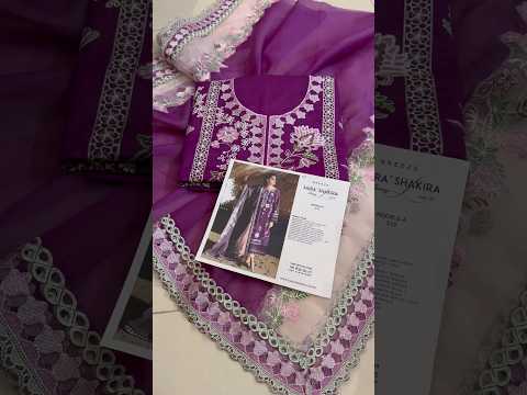 Saira Shakira - NOOR-2-A - Lawn Embroidered 3 Piece Unstitched