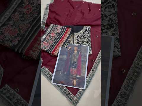 Charizma - Luxury Chiffon Embroidered 3 Piece Unstitched - DJW5-08