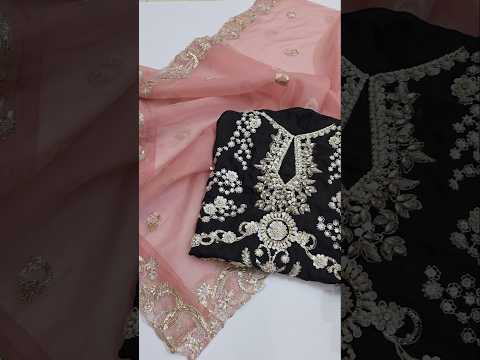 Soraya Luxury Raw Silk Embroidered 3 Pc Unstitched Suit - Myrren