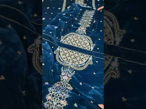 Emaan Adeel Saanjh Luxury Velvet Collection Unstitched MEHER