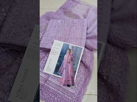 Sobia Nazir Luxury Embroidered Lawn 3Pc Unstitched Suit LEE26-2A