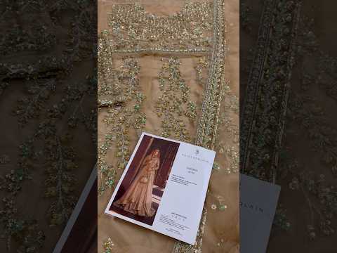 Faiza Saqlain - Luxury Net Embroidered 3 Piece Unstitched - Zariana