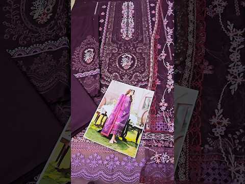 Bin Ilyas Luxury Lawn Embroidered 3 Piece Unstitched - 404-A DilBaro