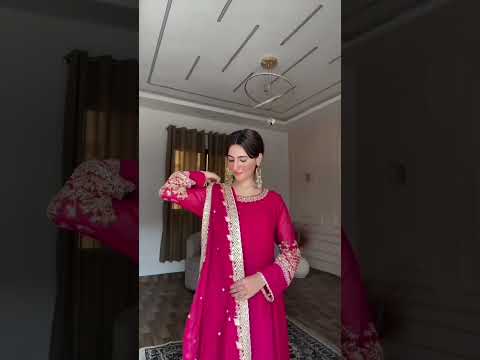 Pehnawa Luxury Embroidered Chiffon Stitched 3PC Collection Cassia