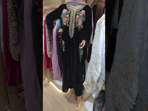 Pehnawa Midnight Luxury Velvet Embroidered 3Pc Stitched Suit PA-294