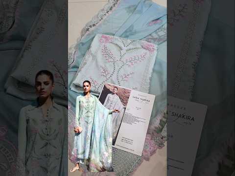Saira Shakira Luxury Lawn Unstitched Embroidered 3Pc Suit TALI 3-B
