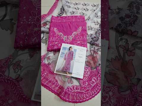 Qalamkar Sahil - SA-13 TARA - Lawn Embroidered 3 Piece Unstitched