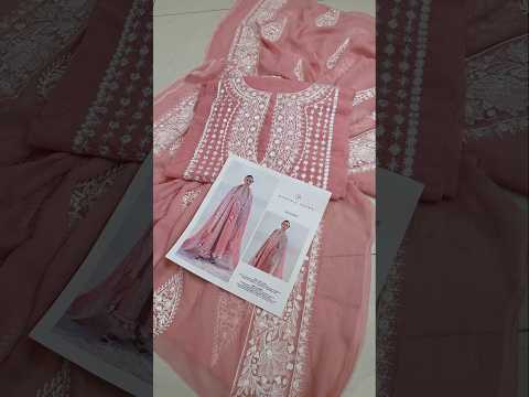Hussain Rehar Kalabagh Unstitched Embroidered Lawn 3Pc Suit - Sorti